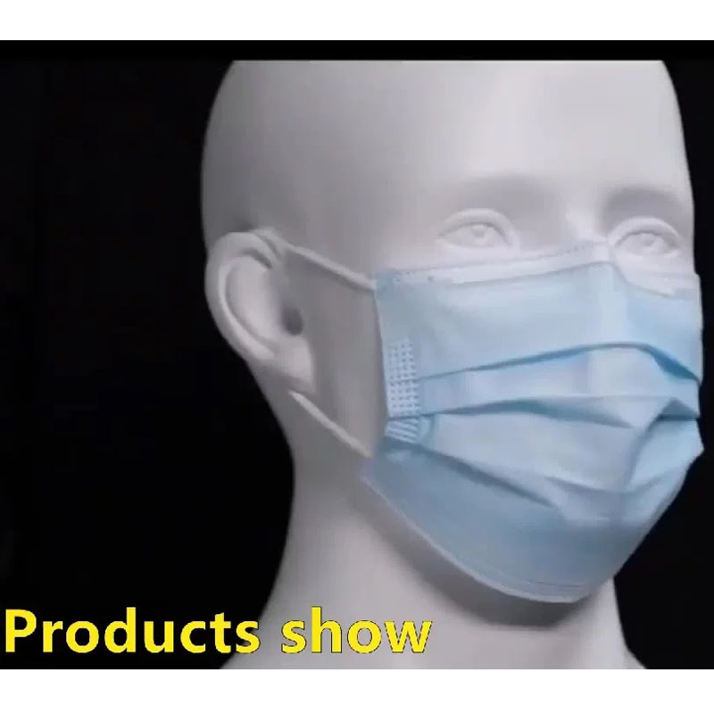 Chinese wegwerp 3-laags Earloop Medical Surgical Grade Face Masks